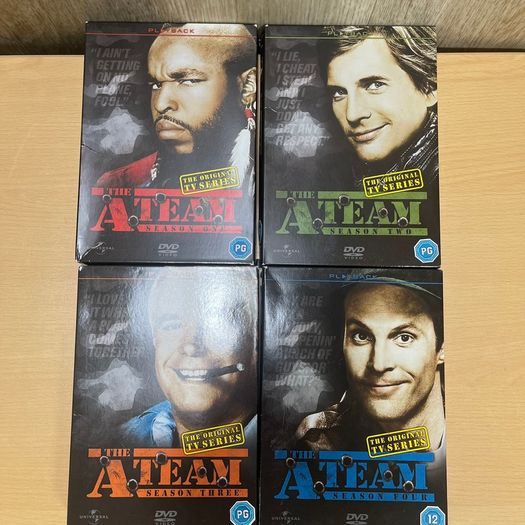 The A-Team Series 1-5 DVD Complete (2010 Edition) - Region 2, 4, 5