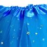 Children's blue tulle skirt one size Image 2