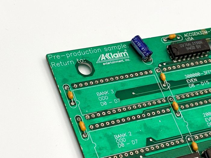 Revolution X Alpha Prototype for Mega Drive - Akklaim