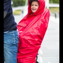 Hamax child rain poncho for bike + shoes protection