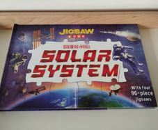 Inside Our Solar System  Jigsaw Book 4 x 96 pieces