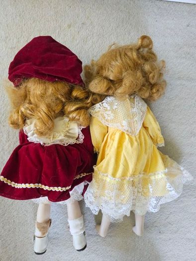 Vintage Porcelain Dolls x 2
