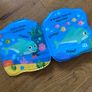 Kid's Bath Time Book / Dolphin Plum Blue Bath Book Image 3