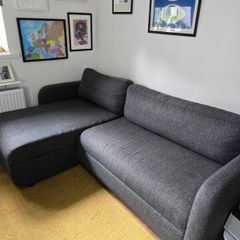 Sofabed with storage 3 seater