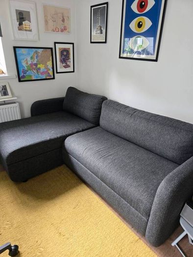 Sofabed with storage 3 seater