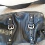 Black Fossil Leather Handbag Image 7