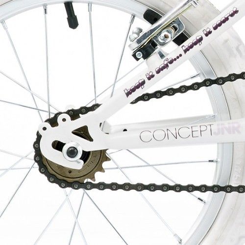 Concept Secret Girls Single Speed 16" White/Lilac