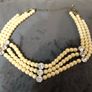 Pearl choker necklace Image 6