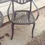 Garden patio set table and 2 chairs Image 2