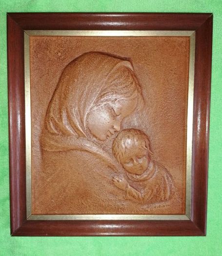 Mother & Child (Leather Craft)