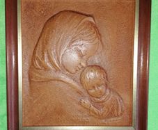 Mother & Child (Leather Craft)