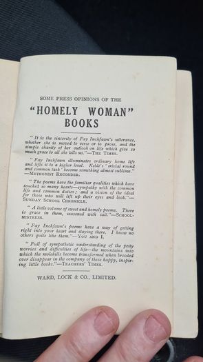 Through The Window Of A Little House By Fay Inch Fawn. Hardback In Good Condition.