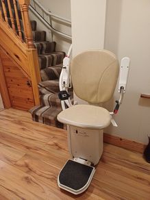 Curved Rail Stairlift