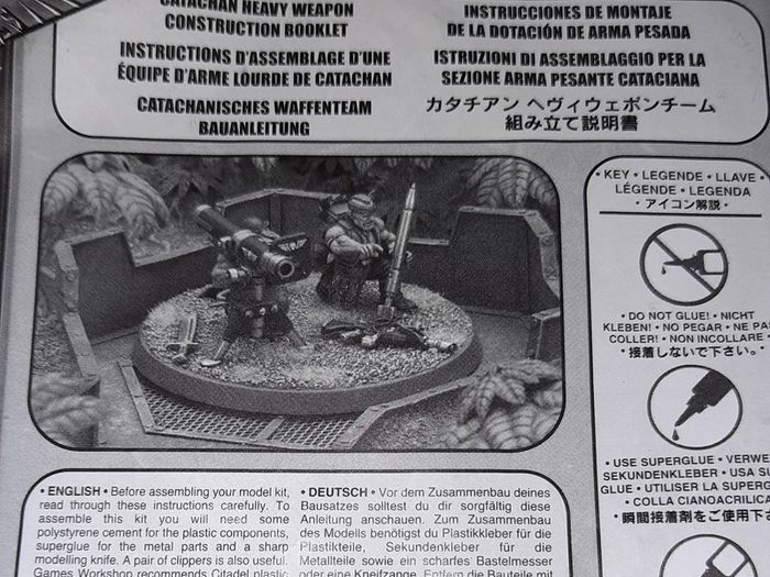 Catachan Heavy weapons Squads 40k