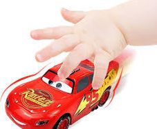 New Disney Cars Lightning Cartoon Model Car McQueen Woody With lights Inertial Pull-back Free Wheel Car Toys Collection Kids Gift