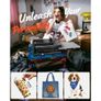 Hybrid Heat Press, 380 x 380 mm, 8-in-1 Multifunction, Heat Up Fast and Even, All-New Patented Design, Easy to Control, Sublimation Press Machine for T-shirts/Mugs/Tumblers/Caps/Plates, Black Image 3