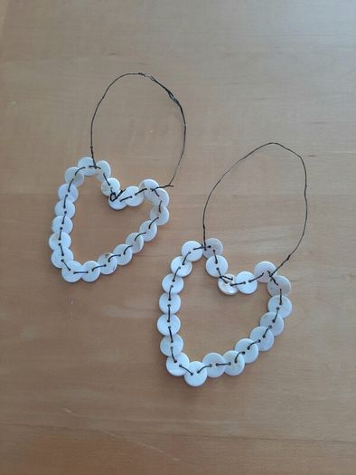 Mother of pearl hearts