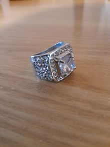 Silver  plated ring