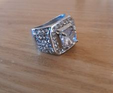 Silver  plated ring