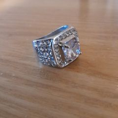 Silver  plated ring