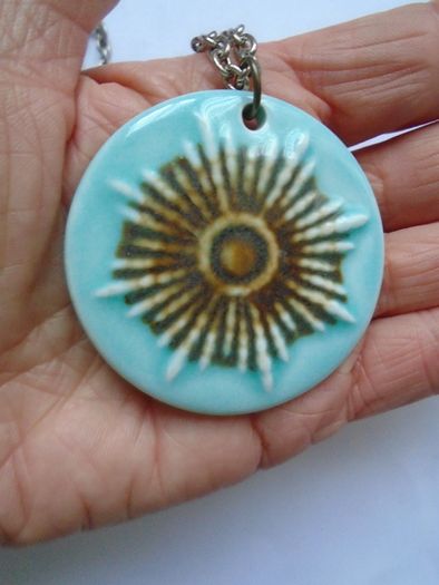 Necklace, Ceramic pendant, jewellery, Gift