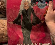 Midnight vamp halloween gown
