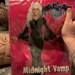 Midnight vamp halloween gown