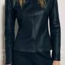 New Zara 100% Leather top ZW Collection Image 3
