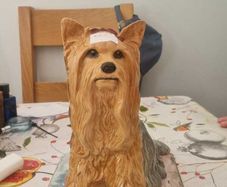 Large Beswick fire side dog