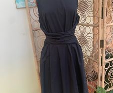 Hobbs Navy Twitchill Dress size 14
