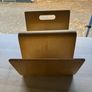 Mid-Century Style Bent Plywood Magazine Rack/Vinyl Holder Image 3