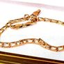 Vintage 9ct Gold Unisex Bracelet Image 6