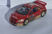 Scalextric Peugeot 307 WRC Slot Car  ( rally 4x4 )