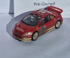 Scalextric Peugeot 307 WRC Slot Car  ( rally 4x4 )