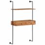 Wall Desk 90x40x170 cm Solid Acacia Wood Image 9