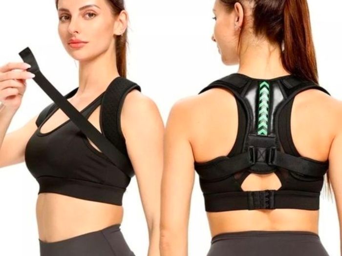 Adjustable Back Shoulder Posture Corrector Belt Clavical Spine Support Reshape Your Body Home Office Sport