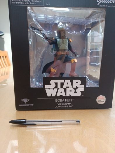 Starwars Boba Fett PVC Diorama.