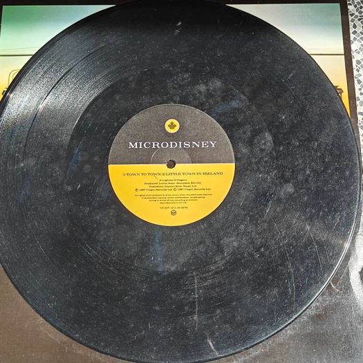 Microdisney, Town to Town 12"  Irish Indie