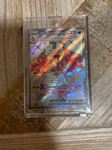Crystal silver Charizard