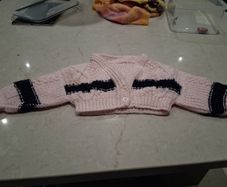 Newborn baby cardigan