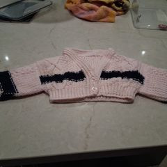 Newborn baby cardigan
