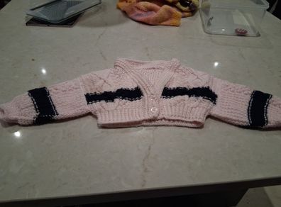 Newborn baby cardigan