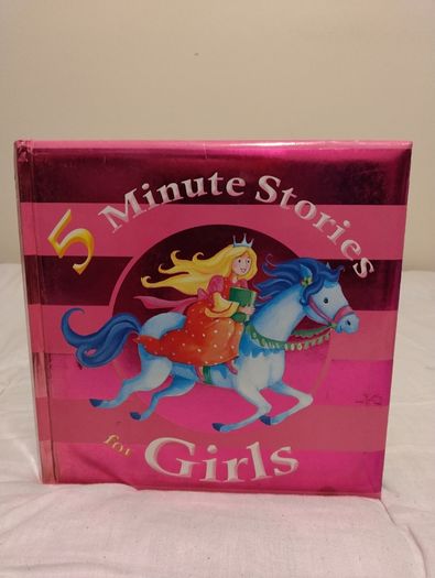 5 Minute Stories For Girls Hardback Book