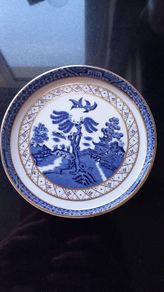 Royal Doulton Booths Real Old Willow Butter Dish