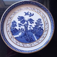 Royal Doulton Booths Real Old Willow Butter Dish