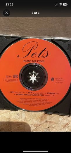 Porno For Pyros Pets Ltd Edition 4 Track CD  Janes Addiction