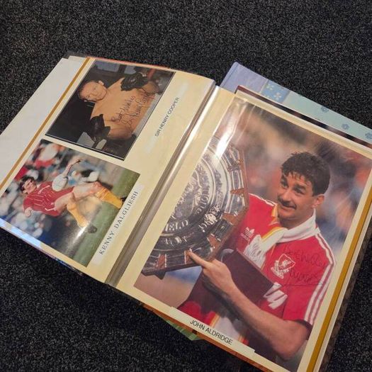 Liverpool signed photos