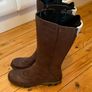 Dr Martens Authentic Leather Brown Boots Size 41/7 Image 2