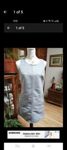 ladies Penny's Grey swade Dress. New with tags.