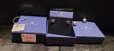 Swarovski Stud and pearl Earring